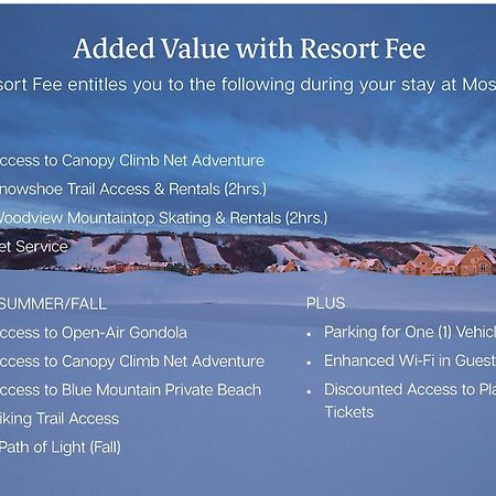 Blue Mountain Resort Mosaic Suites Blue Mountains Eksteriør billede